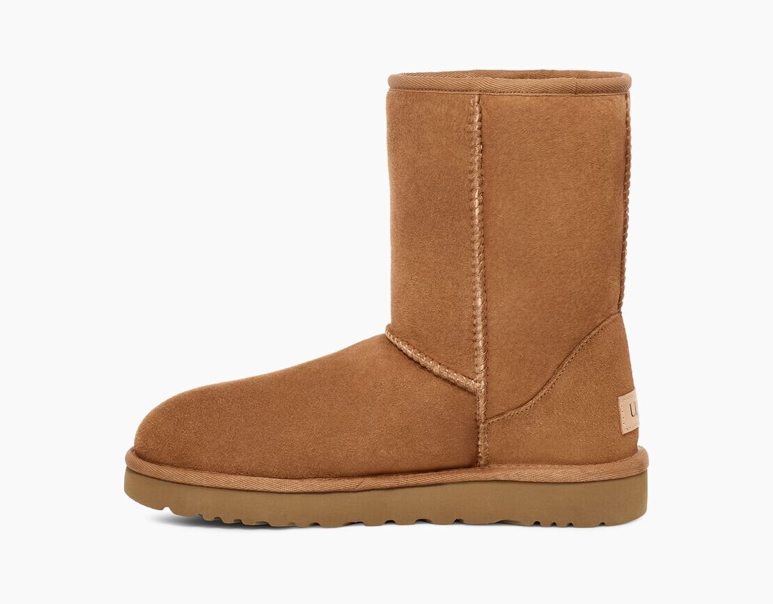 UGG sieviešu zābaki Classic Short II 1016223, brūni цена и информация | Sieviešu zābaki, puszābaki | 220.lv