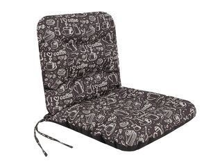 Подушка для стула Hobbygarden Natalia Coffee Brown 48см, коричневая цена и информация | Подушки, наволочки, чехлы | 220.lv