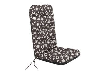 Подушка для стула Hobbygarden Basia 48см, темно-коричневая цена и информация | Подушки, наволочки, чехлы | 220.lv