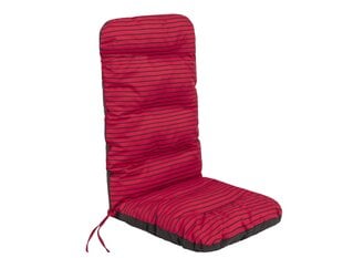 Spilvens krēslam Hobbygarden Basia 48cm, sarkans/tumši pelēks cena un informācija | Krēslu paliktņi | 220.lv