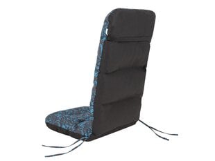 Krēslu spilvens Hobbygarden Basia 48cm, tumši brūns/zils cena un informācija | Krēslu paliktņi | 220.lv