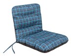 Подушка для стула Hobbygarden Natalia 48см, светло-синяя