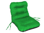 Подушка для стула Hobbygarden Natalia 48см, зеленая