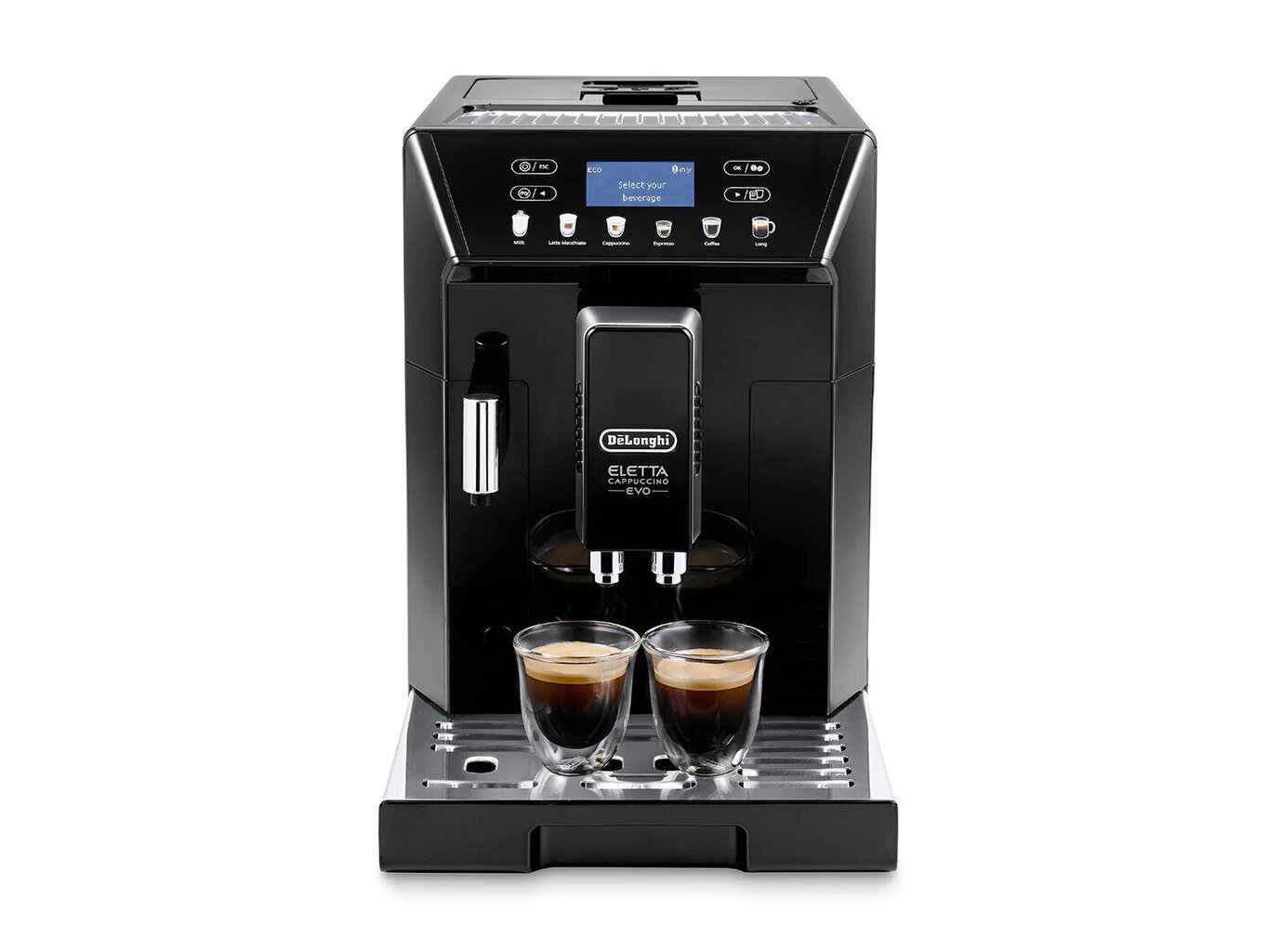 Delonghi Eletta Cappuccino Evo ECAM46.860.B цена и информация | Kafijas automāti | 220.lv