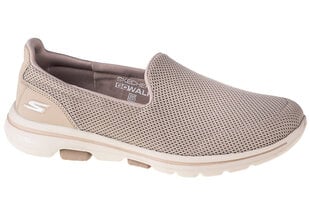 Спортивная обувь для женщин Skechers Go Walk 5 W 15901-TPE, бежевая цена и информация | Спортивная обувь для женщин | 220.lv