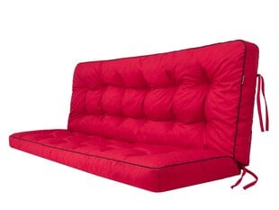 Spilvens šūpolēm HobbyGarden Pola 150 cm, sarkans cena un informācija | Krēslu paliktņi | 220.lv