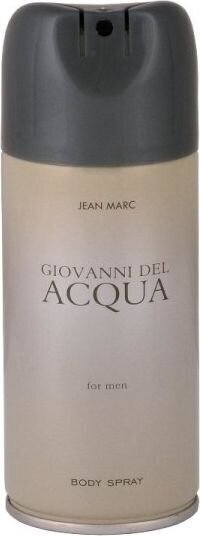 Izsmidzināms dezodorants Jean Marc Giovanni Del Acqua vīriešiem, 150 ml cena un informācija | Parfimēta vīriešu kosmētika | 220.lv