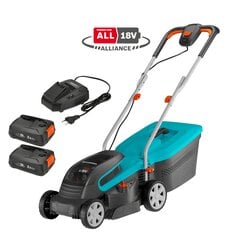 Akumulatora zāles pļāvējs Gardena PowerMax 32/36V P4A cena un informācija | Zāles pļāvēji | 220.lv