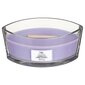 WoodWick aromātiska svece Lavender Spa, 453,6 g cena un informācija | Sveces un svečturi | 220.lv