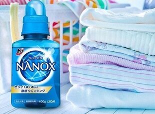 Koncentrēts gels veļas mazgāšanai Lion Тop Super Nanox, pildviela 900g цена и информация | Средства для стирки | 220.lv
