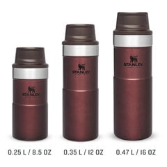 Termokrūze The Trigger-Action Travel Mug Classic 0,35L sarkana cena un informācija | Stanley Mājsaimniecības preces | 220.lv