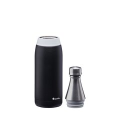Pudele-termoss Fresco Thermavac Water Bottle 0,6L melna cena un informācija | Ūdens pudeles | 220.lv