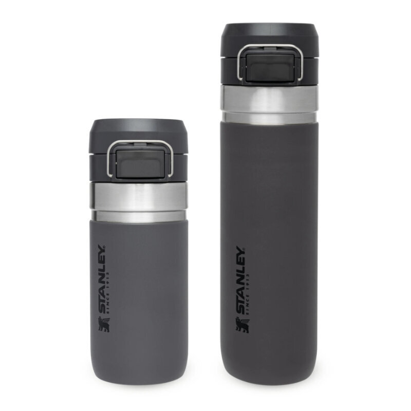 Termopudele The Quick Flip Water Bottle Go 0,71L pelēka цена и информация | Termosi, termokrūzes | 220.lv