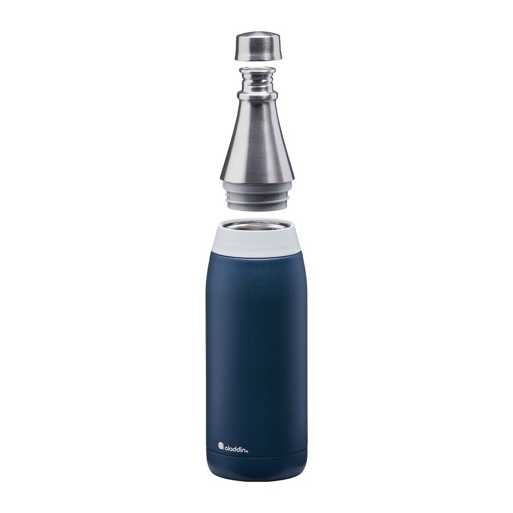 Pudele-termoss Fresco Thermavac Water Bottle 0,6L tumši zila cena un informācija | Ūdens pudeles | 220.lv