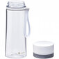 Pudele Aveo Water Bottle 0,35L caurspīdīga/balta cena un informācija | Ūdens pudeles | 220.lv
