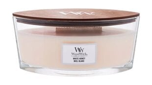 WoodWick aromātiska svece White Honey, 453,6 g cena un informācija | Sveces un svečturi | 220.lv