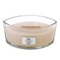 WoodWick aromātiska svece White Honey, 453,6 g cena un informācija | Sveces un svečturi | 220.lv