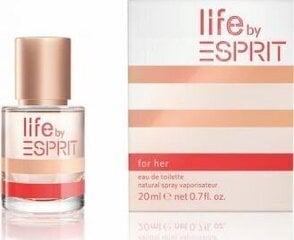 Tualetes ūdens Esprit Life EDT sieviešu 20 ml cena un informācija | Sieviešu smaržas | 220.lv