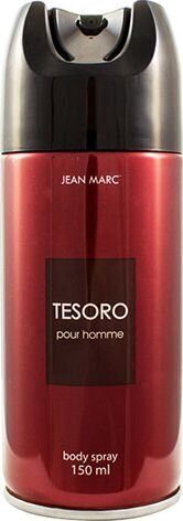 Izsmidzināms dezodorants Jean Marc Tesoro vīriešiem, 150 ml cena un informācija | Parfimēta vīriešu kosmētika | 220.lv
