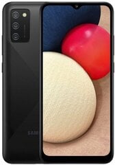 Samsung Galaxy A02s, 32 Гб, Dual SIM, Black цена и информация | Мобильные телефоны | 220.lv