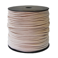 Веревка для вязания 5.5 мм. цвет бледно розовый(Нр. 103) 200 м. цена и информация | Tamborēšana | 220.lv