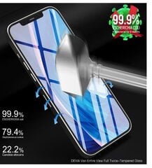 Aizsargstikls Devia paredzēts Apple iPhone 12 mini cena un informācija | Ekrāna aizsargstikli | 220.lv