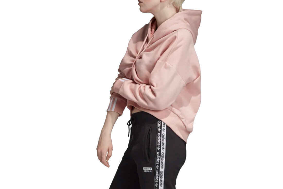 Sieviešu džemperis Adidas Ruched Hoodie EC0782, rozā cena un informācija | Jakas sievietēm | 220.lv