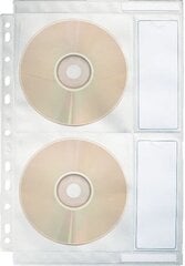 Kabatiņas ESSELTE 4-iem CD, arhivēšanai, 1 gab. цена и информация | Канцелярия | 220.lv