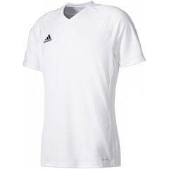 Футболка для мужчин Adidas Tiro 17, белая цена и информация | Мужская спортивная одежда | 220.lv