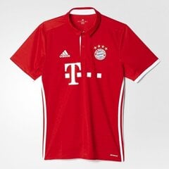 Футболка мужская Adidas FC Bayern Munchen Home, красная цена и информация | Мужская спортивная одежда | 220.lv