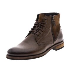 Ботинки мужские Nicolo Ferretti, коричневые цена и информация | Мужские ботинки | 220.lv