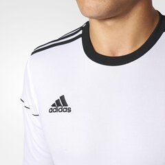 Футболка для мужчин Adidas Squadra 17 Long Sleeve, белая цена и информация | Мужская спортивная одежда | 220.lv
