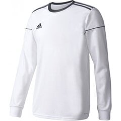 Футболка для мужчин Adidas Squadra 17 Long Sleeve, белая цена и информация | Мужская спортивная одежда | 220.lv