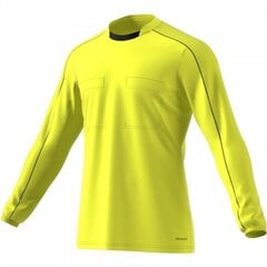 Футболка для мужчин Adidas Referee 16 LS, желтая цена и информация | Мужская спортивная одежда | 220.lv
