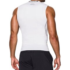 Termo T-krekls Under Armor HeatGear Compression Sleeveless 1257469-100, 43218 cena un informācija | Sporta apģērbs vīriešiem | 220.lv