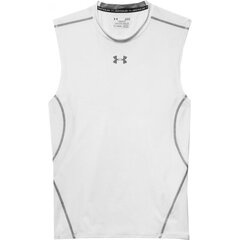 Termo T-krekls Under Armor HeatGear Compression Sleeveless 1257469-100, 43218 cena un informācija | Sporta apģērbs vīriešiem | 220.lv