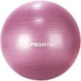 Vingrošanas bumba ar sūkni Proiron PRO-YJ01-6 65 cm, sarkana