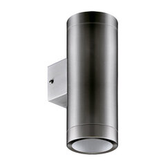 Aster 2xgu10 inox hermētisks griestu apgaismojums STRÜHM 210 x 76 x 105 mm cena un informācija | Griestu lampas | 220.lv