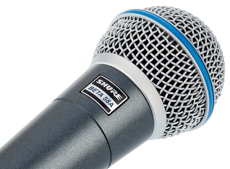 Dinamiskais vokāla mikrofons SHURE BETA 58A cena un informācija | Mikrofoni | 220.lv