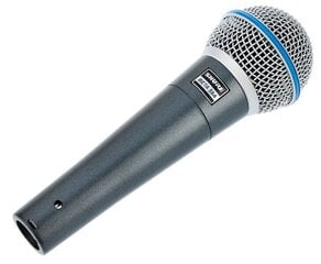 SHURE BETA58A динамический суперкардиоидный вокальный микрофон цена и информация | Микрофоны | 220.lv