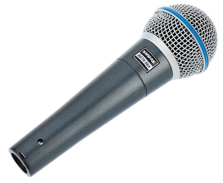 Dinamiskais vokāla mikrofons SHURE BETA 58A cena un informācija | Mikrofoni | 220.lv