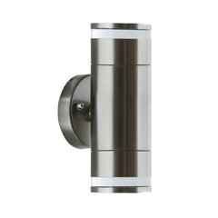 Taras wll 2xgu10 inox hermētisks griestu apgaismojums STRÜHM 180 x 75 x 86 mm cena un informācija | Griestu lampas | 220.lv