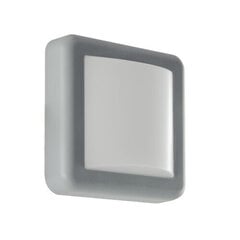 Герметичный потолочный светильник STRÜHM fido led 4w d серый 4000k, 140 x 140 x 55 мм цена и информация | Потолочные светильники | 220.lv