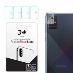 Aizsargstikliņš kamerai 3MK Lens Protection, paredzēts Samsung Galaxy A42 cena un informācija | Ekrāna aizsargstikli | 220.lv