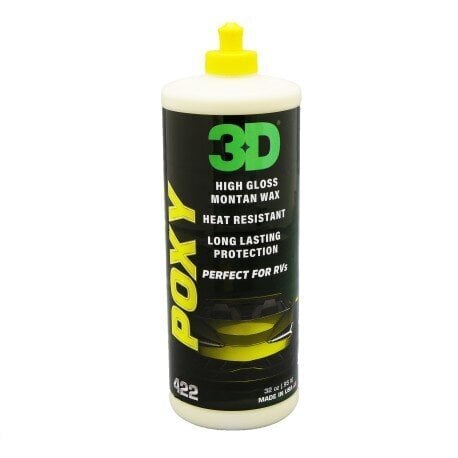 3D HD POXY - ilgstošas darbības vasks цена и информация | Auto ķīmija | 220.lv