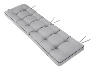Подушка на скамейку Etna Oxford 120x50 см, серая цена и информация | Подушки, наволочки, чехлы | 220.lv