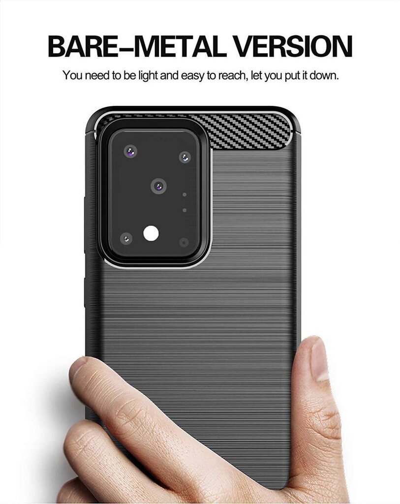Fusion trust silikona aizsargapvalks Samsung G996 Galaxy S21 Plus 5G melns cena un informācija | Telefonu vāciņi, maciņi | 220.lv