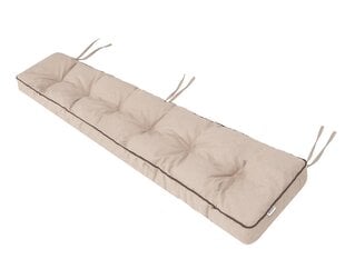 Подушка на скамейку Etna Ekolen 120x40 см, бежевая цена и информация | Подушки, наволочки, чехлы | 220.lv