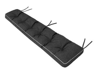 Spilvens soliņam Etna Ekolen 120x40 cm, melns cena un informācija | Krēslu paliktņi | 220.lv
