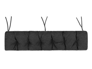 Подушка на скамейку Etna Ekolen 120x40 см, черная цена и информация | Подушки, наволочки, чехлы | 220.lv